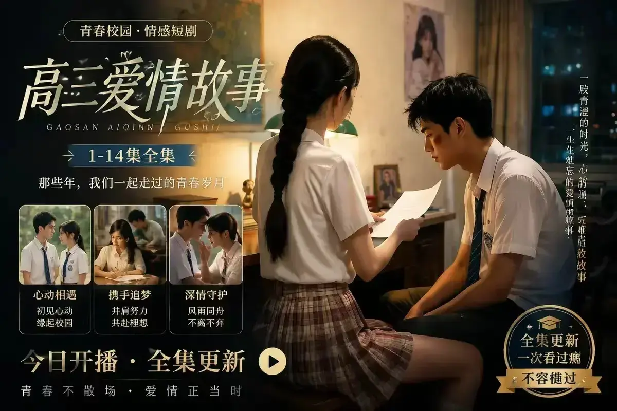 《B中爱情故事》AI校园短剧4KHDR未删减完整版 - 误会篇在线观看 - 每集都戳心资源下载